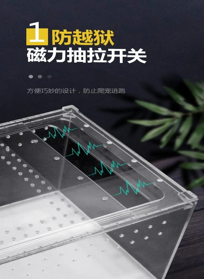 NomoyPet صندوق تربية الزواحف المغناطيسي المصنوع من الأكريليك من نوموي بيت، سلسلة NK (NK-10 (20 * 20 * 30 سم)) - Image 3